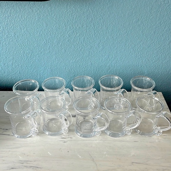 Simon Pearce Handblown Windsor Tankard Mugs - Picture 2 of 5